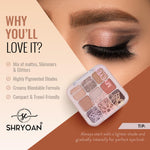 Thumbnail for Shryoan Long Lasting My Eyes Up Matte & Shimmer Eyeshadow Palette - 3 - Distacart