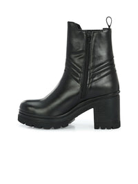 Thumbnail for Delize Women Block Heeled High-Top Chelsea Boots
