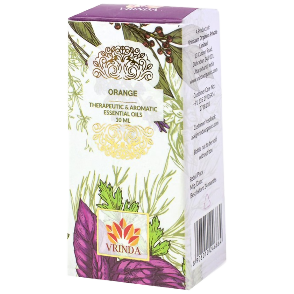 Vrinda Orange Aromatic & Therapeutic Essential Oil - Dista