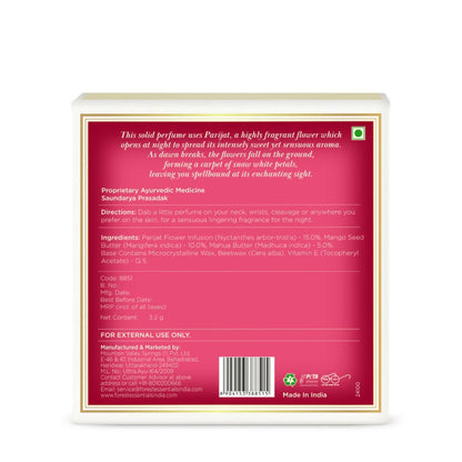 Forest Essentials Solid Perfume Parijat - Dista