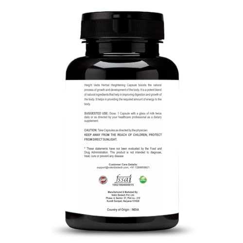 Vokin Biotech Original Height Veda Supreme Formula 90 Capsules