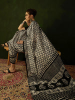 Thumbnail for NOZ2TOZ Women's Bhagalpuri Silk Beige Printed Designer Saree With Blouse Piece - Distacart