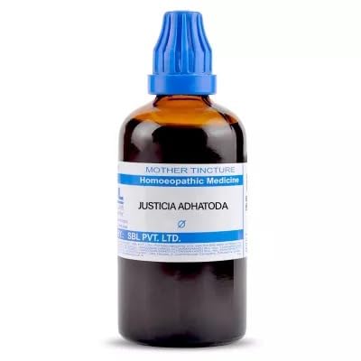 SBL Homeopathy Justicia Adhatoda Mother Tincture Q - Distacart
