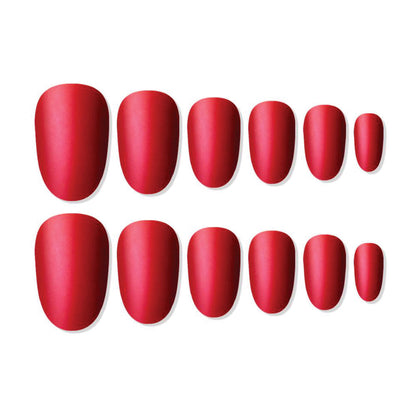shills professional reusable press on nails oval spn664