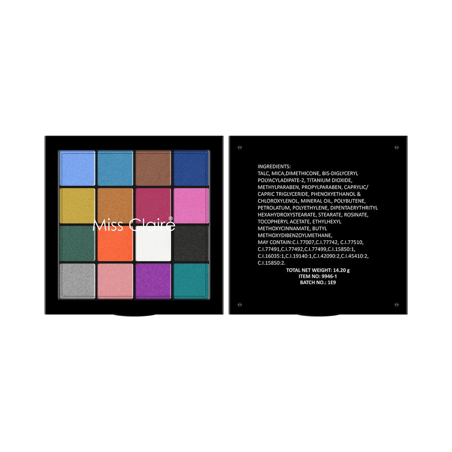 Miss Claire Make Up Palette 9946-1 (Eyeshadow Palette) - Distacart