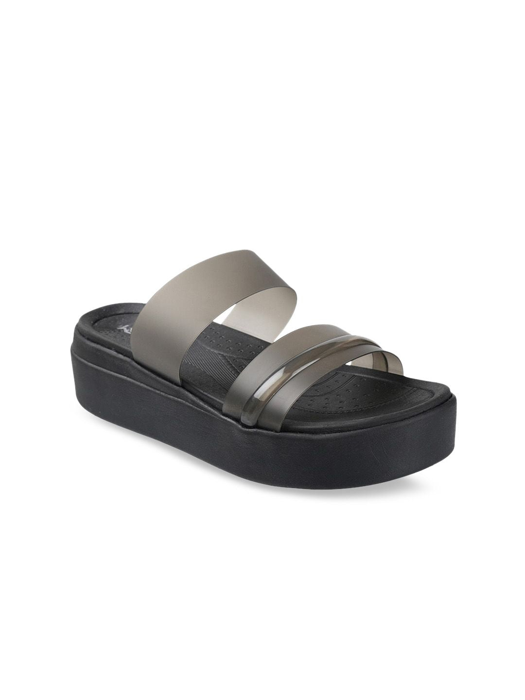Metro Open Toe Flatform Heels