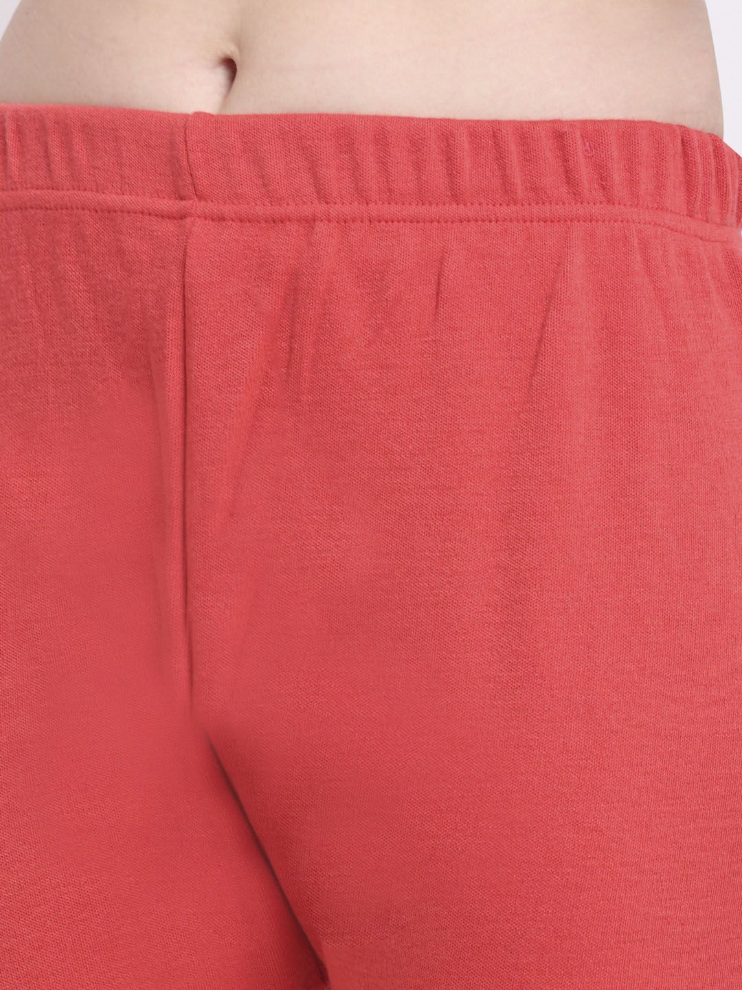 TAG 7 Women Pink Solid Woolen Leggings - Distacart