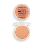 Thumbnail for Makeup Revolution Super Matte Pressed Powder - Warm Beige - Distacart