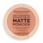 Thumbnail for Makeup Revolution Super Matte Pressed Powder - Warm Beige - Distacart