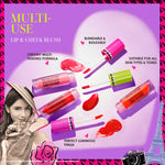 Thumbnail for Makeup Revolution X Emily In Paris Multi-Use Lip & Cheek Blush Paris Fantasy Rouge - Distacart