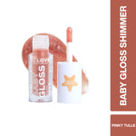 Thumbnail for Revolution Relove Baby Gloss Shimmer - Pinky Promise