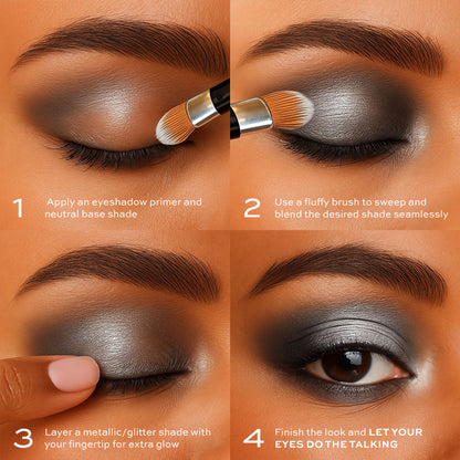 Makeup Revolution Metallic Muse The Muse Icon Eyeshadow Palette - Distacart