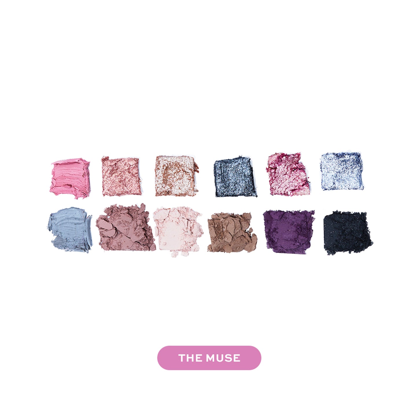 Makeup Revolution Metallic Muse The Muse Icon Eyeshadow Palette - Distacart