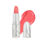 Thumbnail for Makeup Revolution Metallic Muse Glitter Lipstick - Baby Pink