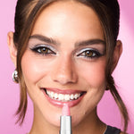 Thumbnail for Makeup Revolution Metallic Muse Glitter Lipstick - Baby Pink