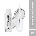 Thumbnail for Makeup Revolution Metallic Muse Glitter Muse Eyeshadow - Silver