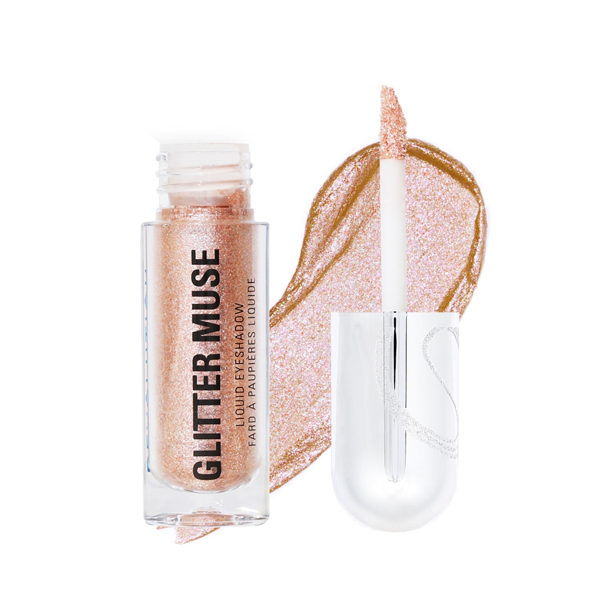 Makeup Revolution Metallic Muse Glitter Muse Eyeshadow - Gold