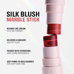 Thumbnail for Makeup Revolution Skin Silk Marble Blush Stick - Berry Flush - Distacart