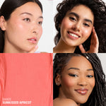 Thumbnail for Makeup Revolution Skin Silk Marble Blush Stick - Sunkissed Apricot - Distacart
