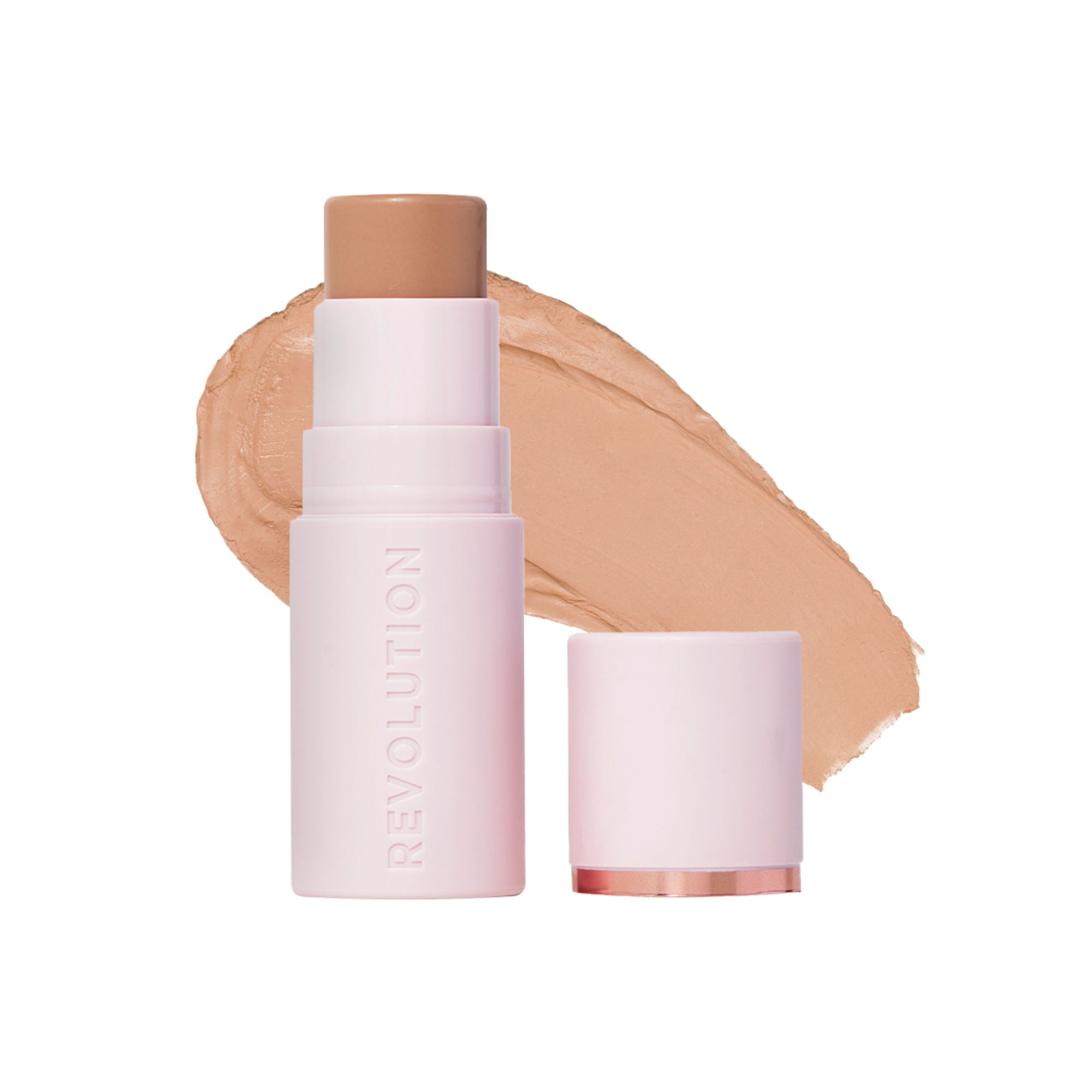 Makeup Revolution Skin Silk Bronzer Stick - Fair Sand - Distacart
