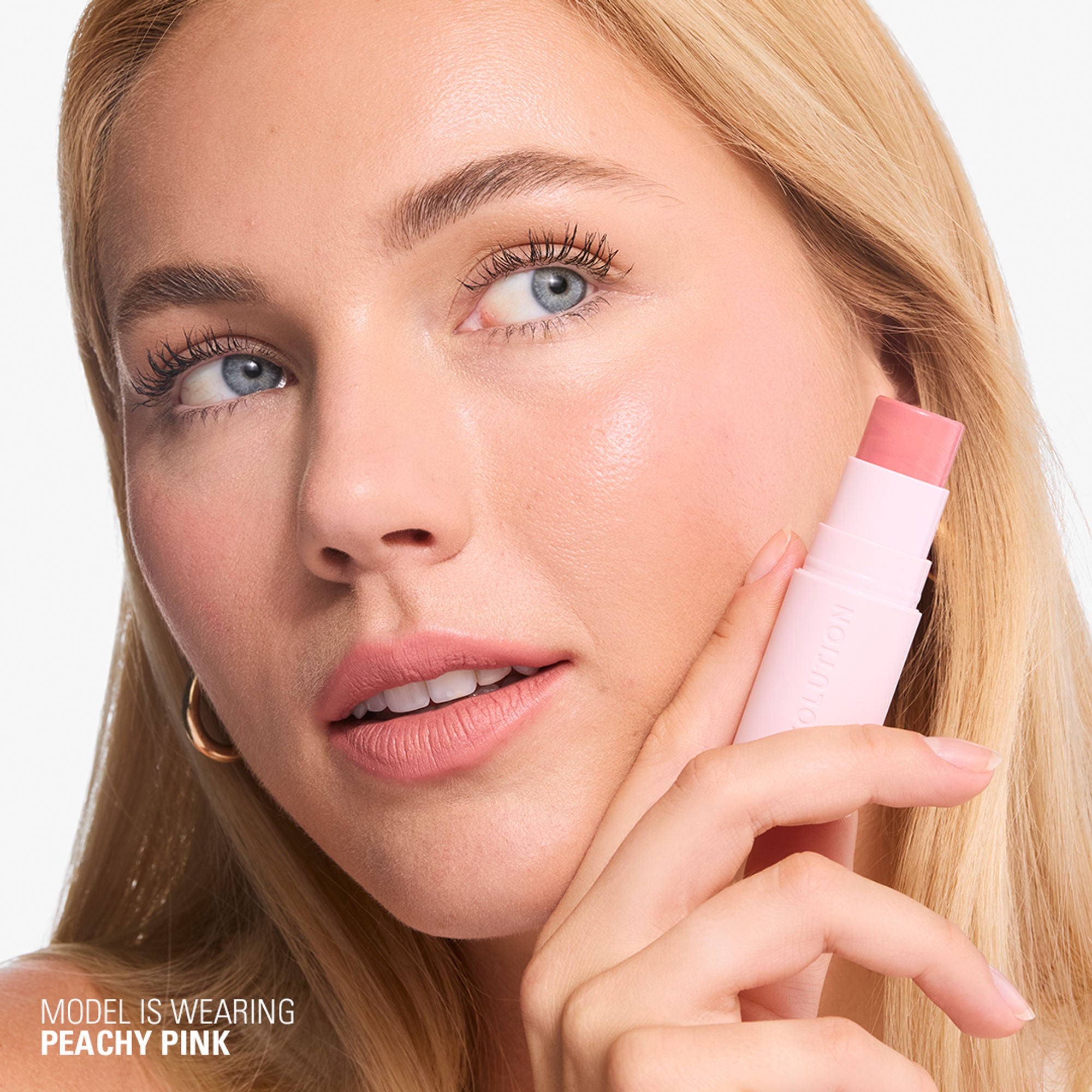 Makeup Revolution Skin Silk Marble Blush Stick - Peachy Pink - Distacart