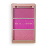 Thumbnail for Makeup Revolution Blush Icon Palette - Hot Pink Flag