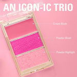 Thumbnail for Makeup Revolution Blush Icon Palette - Hot Pink Flag - Distacart