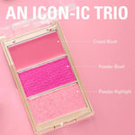 Thumbnail for Makeup Revolution Blush Icon Palette - My Cherry Truth - Distacart
