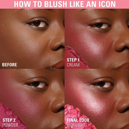Makeup Revolution Blush Icon Palette - My Cherry Truth - Distacart