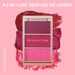Thumbnail for Makeup Revolution Blush Icon Palette - My Cherry Truth - Distacart