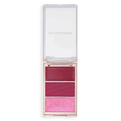 Makeup Revolution Blush Icon Palette - My Cherry Truth - Distacart