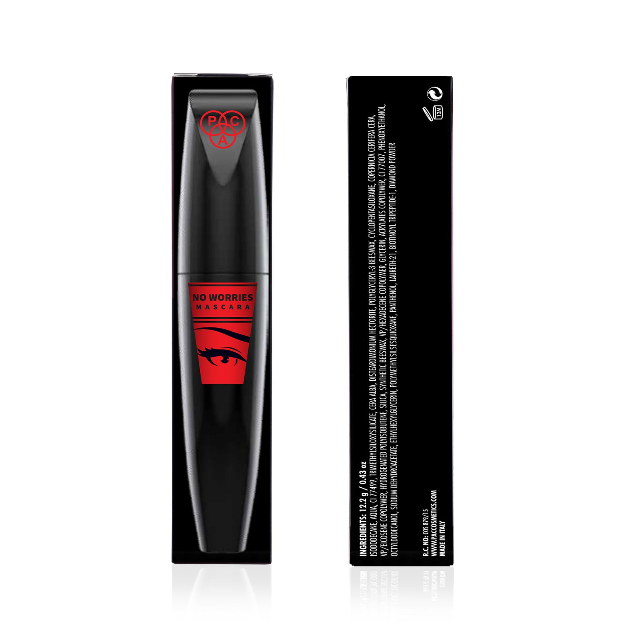 PAC Studio No Worries Mascara(11.6ml)