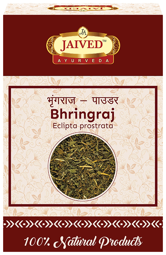 Jaived Ayurveda Bhringraj leaf | Promotes Hair Growth, Enhances Liver Health