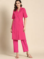 Thumbnail for All About You Women Regular Pure Cotton Kurta with Trousers - Distacart