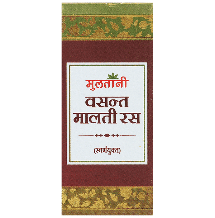 Multani Vasant Malati Ras with Gold Tablet