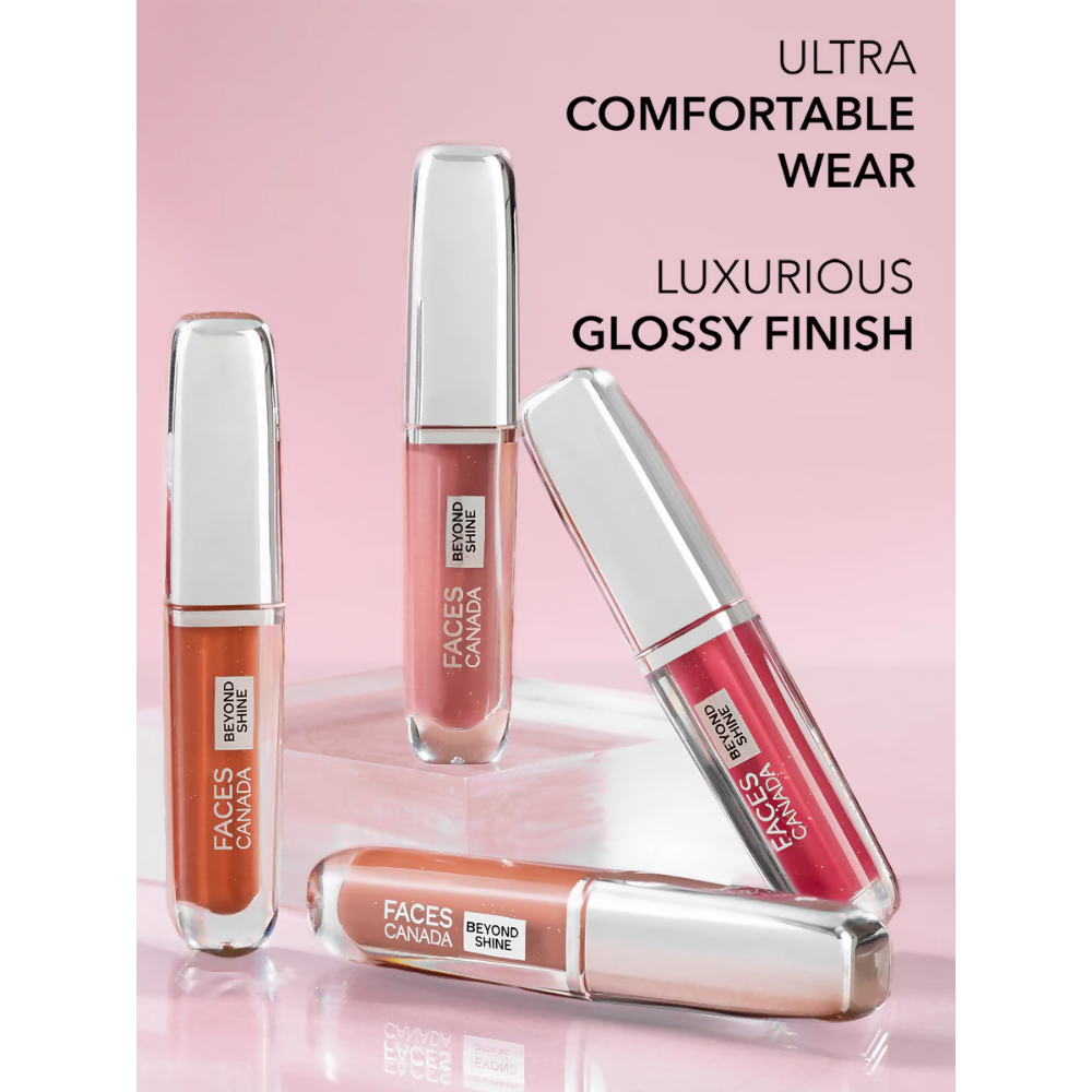 Faces Canada Beyond Shine Lip Gloss - Moonbeam 08 - Distacart