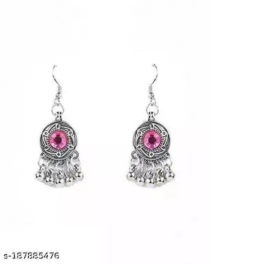 Tehzeeb Creations Women's Multi Colour Meenakari Oxidised Necklace Set - Distacart