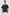 Xkind Black Embroidered Relaxed Fit Shirt