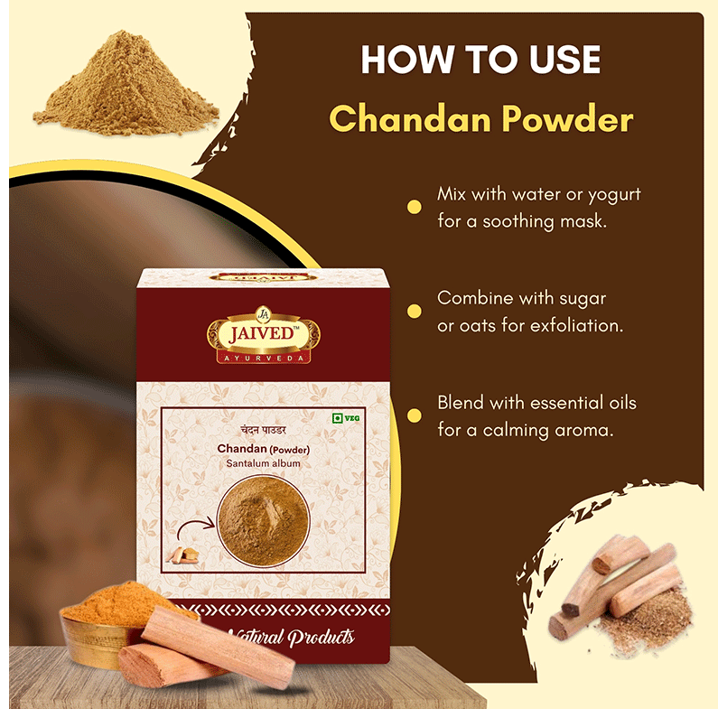 Jaived Ayurveda Chandan Powder
