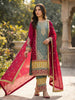 Anaita Blue Chinon Semi Stitched Suit with Embroidery Sequence Work - Dista