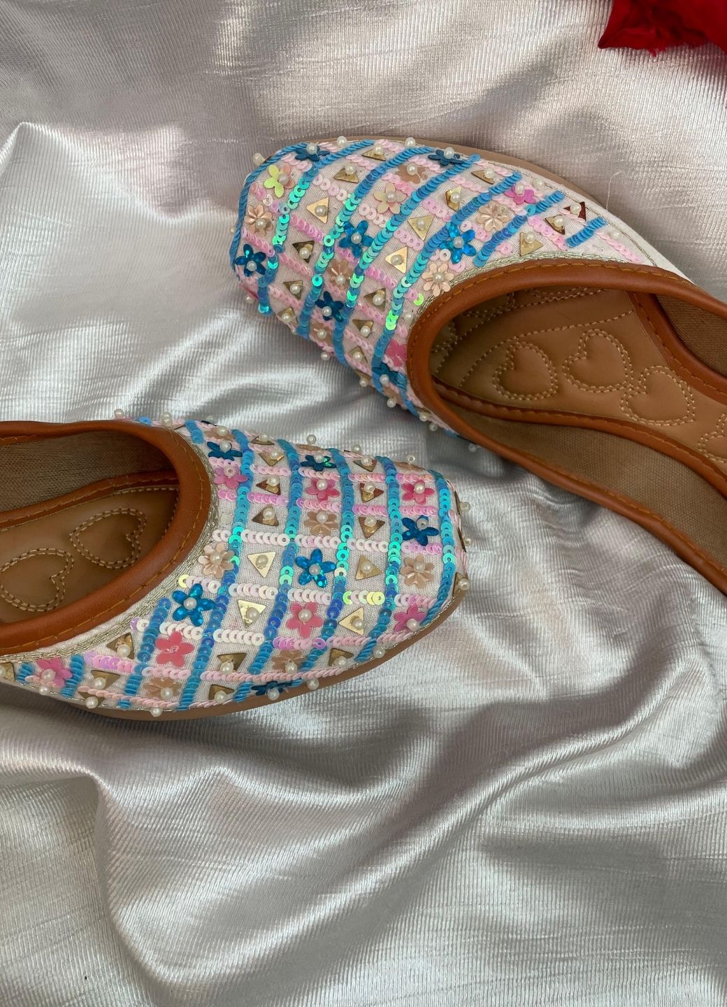 Desi Colour Women Indian Ethnic Footwear-Multi Star - Distacart