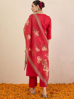 Thumbnail for Indo Era Women Solid Kurta with Pyjama & Dupatta
