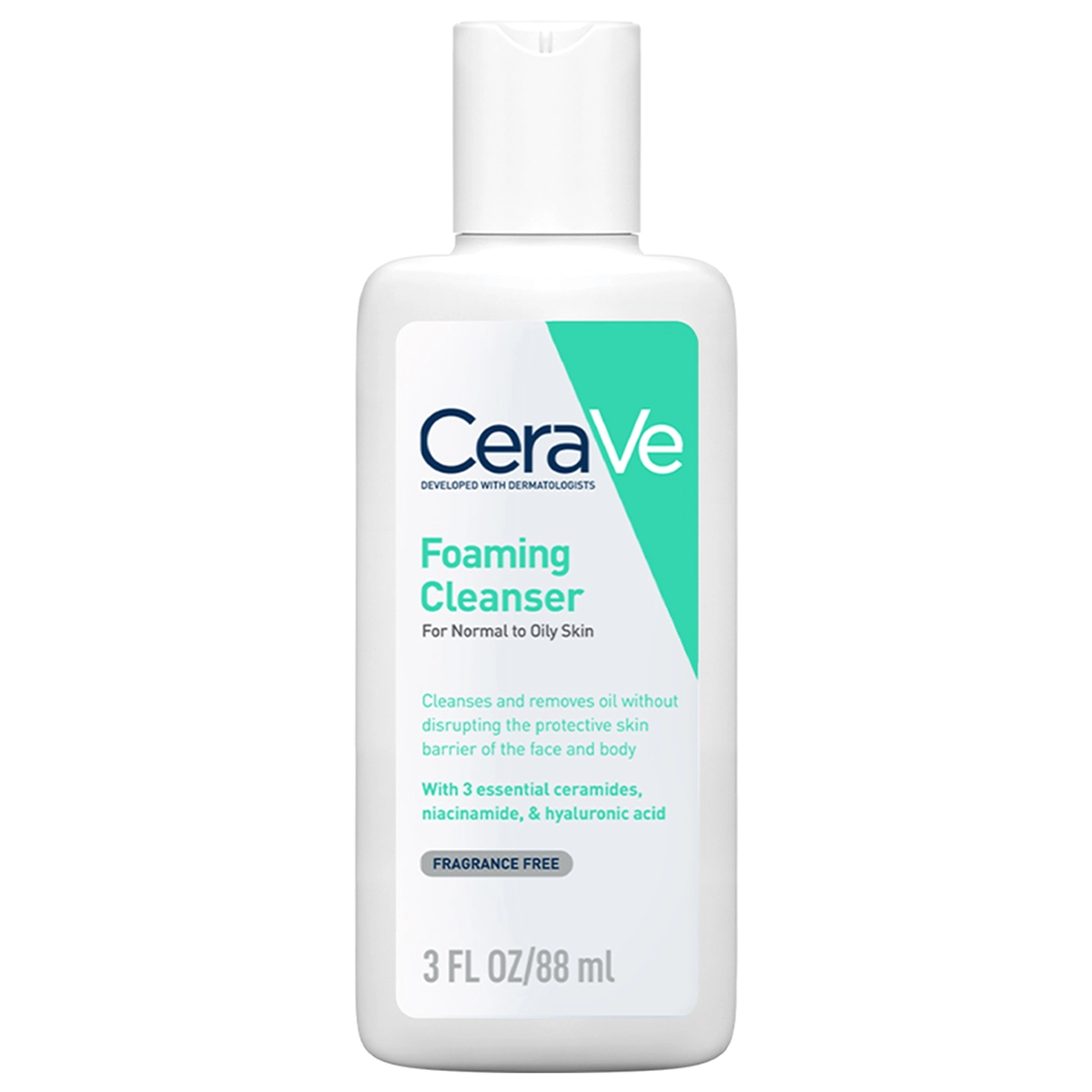 Cerave Foaming Daily Gel Cleanser for Normal to Oily Skin - Distacart