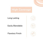 Thumbnail for Matt Look High Coverage Waterproof Oil Free Matte SPF 25 Foundation - Fair - Distacart
