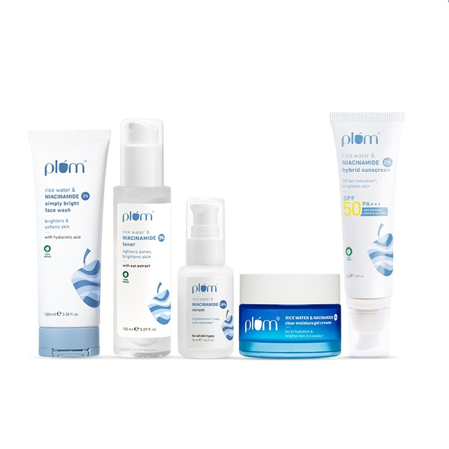 Plum Niacinamide Bright & Clear Skin Combo - Distacart