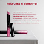 Thumbnail for Miss Claire Envy Kiss Non Transfer Lipstick - 11 Cookie