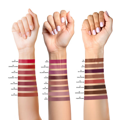 Miss Claire Envy Kiss Non Transfer Lipstick - 11 Cookie - Distacart