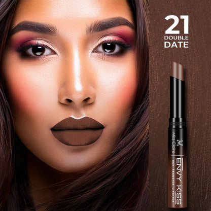 Miss Claire Envy Kiss Non Transfer Lipstick - 21 Double Date - Distacart
