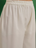 Thumbnail for Sangria V-Neck Long Sleeves Thread Work Embroidered Kurta Sets