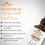 Thumbnail for Nature Glow Herbal Total Hair Fall Control Serum - Distacart